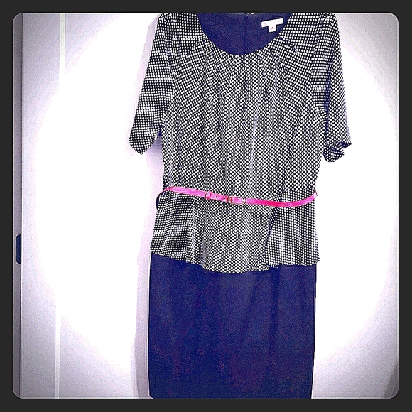 Dress Barn Dresses & Skirts - Peplum Dress